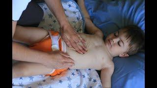 Step by Step tips to massage a 2 year old - Calm your toddler with Traditional Indian Massage