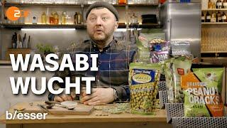 Scharfer Snack: Sebastian deckt den Wasabi-Trick auf | Lege packt aus