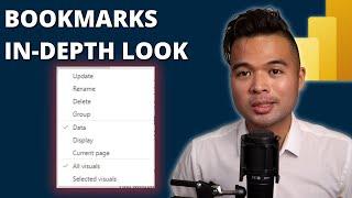 MASTER BOOKMARKS in Power BI // An In-Depth Look at how to adjust how your bookmarks function