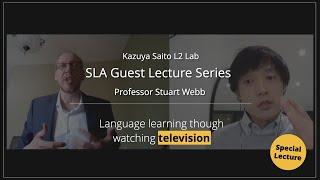 Language learning through watching television - Professor Stuart Webb (Western University)