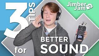 3 Tips for Better Sound in YouTube Videos