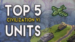 These Units DOMINATE! || The Best Units in Civilization VI (Post-2021 Final Update in Civ 6)