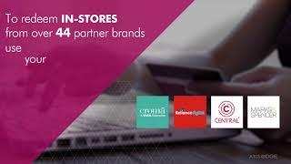 Axis eDGE Rewards: In-store shopping with your points