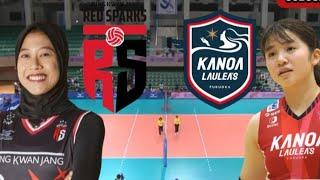 HIGHLIGHT | JUNG KWANG JANG RED SPARKS KOREA VS KANOA LAULEA'S FUKUOKA JAPAN   3 - 1 | RE LIVE