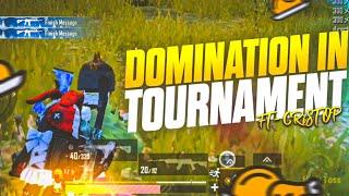 DOMINATION IN TOURNAMENT  | Pubg Lite Competitive Montage |  FT - CRiST OP