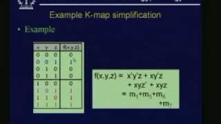 Lecture - 9 Boolean Function Minimization