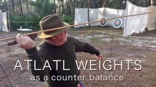 Atlatl Weights as a Counter Balance