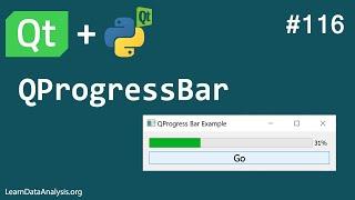 How to use QProgressBar Widget in PyQt5