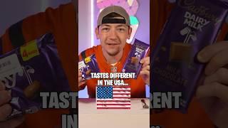 Which is better? USA vs UK vs MrBeast Chocolate #shorts