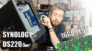 16GB Synology DS220+ NAS Unofficial Memory Upgrade Part I