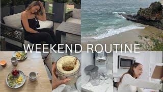 MY WEEKEND ROUTINE updated! balance, a clean space & clear mind for the week (weekend rituals)