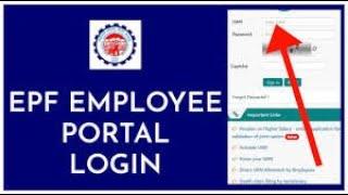 How to Login EPFO Account? Employees Provident Fund Organization | EPFO Portal Member Login Online