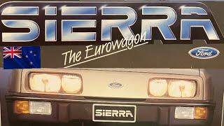 Ford Sierra for New Zealand - a brochure review #carbrochures