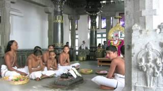 Brahmins Chanting vedas @ Ramana Maharshi Ashram