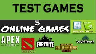 5 Games Online | Core i3 Ram 4GB Nvidia MX110 2GB