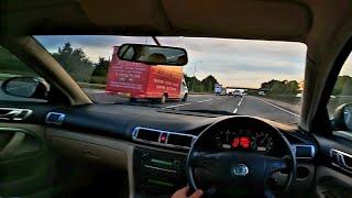 Cutting Up Traffic Highway Rush: *Close Calls* with Skoda VRS POV Drive PD200