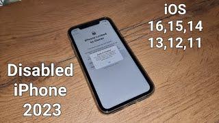 Unlock Every iPhone 14,iPhone 14 Pro | Bypass Disable Apple ID | iOS 16,15,14,13,12,11,10,9,8