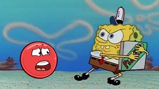 Red Ball Trying To Get A Pizza From Spongebob Ep 1