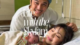 Baby 3 is finally here!, Kids meet Little Cute for the 1st time, Labor and Delivery Story