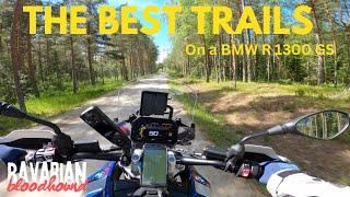[THE BEST MOTO TRAILS ESTONIA HAS TO OFFER] A BMW R 1300 GS MOTO VLOG, MOTORCYCLE TRAVEL, OFF-ROAD.