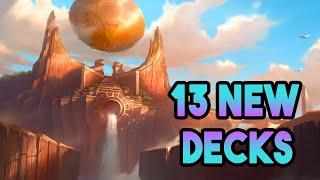 13 NEW Decks for the Shurima Expansion | Empires of the Ascended | Legends of Runeterra (LoR Decks)