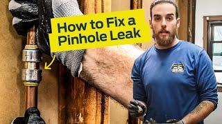 How to Fix a Pinhole Leak