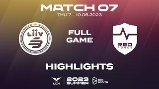 LSB vs NS Highlights ALL GAMES | Match 07 | LCK Summer Split 2023