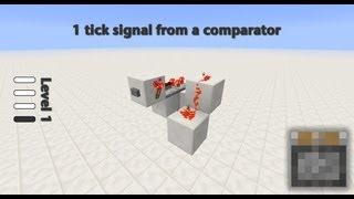 1 tick signal from a comparator