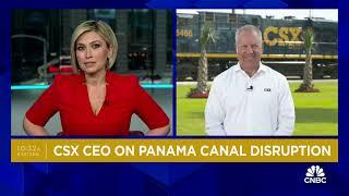 CSX CEO Joe Hinrichs Joins CNBC's Squawk on the Street - April 2024