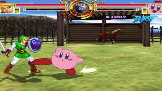 NICK54222 MUGEN: Link VS Kirby