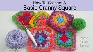 How To Crochet A Basic Granny Square