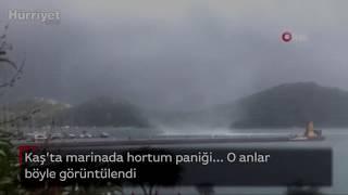 Strong F0 Tornado in Kaş, Turkey 05-03-2020