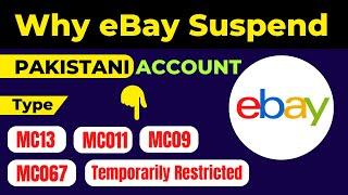 eBay Permanently Suspended My Account, eBay Account Temporarily Restricted #MC13 #MC011 #MC09 #MC067