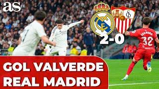 GOLAZO DE VALVERDE en el REAL MADRID - SEVILLA: Buenas sensaciones para los de ANCELOTTI | CARRUSEL