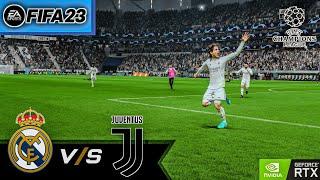 FIFA-23 Real Madrid vs Juventus | UEFA Champions League 1st match | PC Gameplay