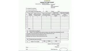 what is form 45 and form 47 in election || form 45 aur form 47 kia hi