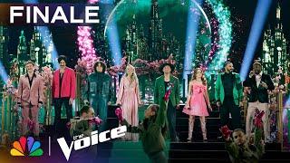 The Top 8 Finalists Perform Wicked's "Defying Gravity" | The Voice Finale | NBC