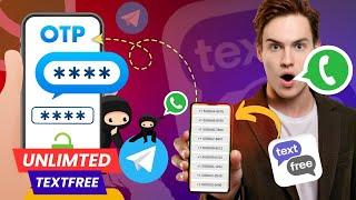 Create Telegram, WhatsApp Accounts Free On USA Numbers | Voip Number | OTP Verification