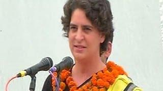 Priyanka Gandhi tears into Narendra Modi, dares BJP