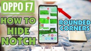 Oppo F7 How To Hide Notch | Hide Notch in Oppo F7