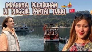 PANTAI,GUNUNG THE BEST VIEW IN TURKEY  #vlog #summer #views  #holiday #couple #travel
