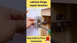 cabinet hinge repair bracket Cabinet Door Hinges Hinge Repair Plate for Cabinet Furniture  #shorts​