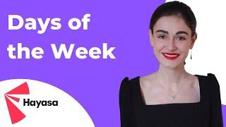 Days of the Week in Armenian    - Learn Armenian Language for Beginners