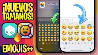 BETTER THAN iOS 18 AND TOTALLY FREE!  RESIZE EMOJIS WITHOUT A COMPUTER (EmoZoom)