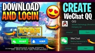 HOW TO DOWNLOAD GAME FOR PEACE | HOW TO CREATE WECHAT & QQ ACCOUNT | HOW TO LOGIN GAME FOR PEACE 