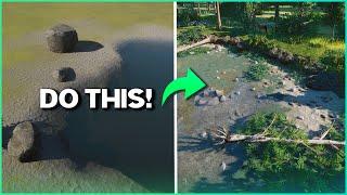 These EASY Steps help YOU create super Realistic Waterfronts in Planet Zoo