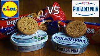 Philadelphia VS Lidl brand Cream Cheese for Cheesecake? | 6 inch NY Cheesecake | TSpoon Recipes