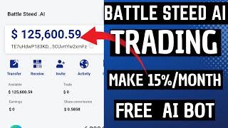 Battle Steed Ai Trading Make 15%/Month [Free Ai Bot]