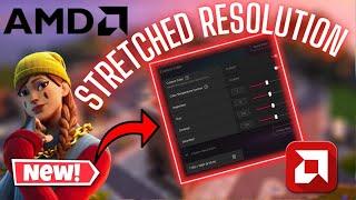 How to Get Stretched Resolution on AMD Graphics for Fortnite #fortnite #amdgraphics #resolution