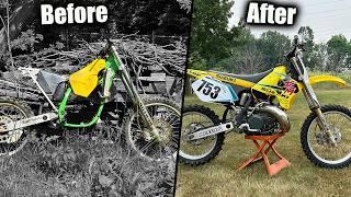 27 year old DIRT BIKE Gets New Life (RM 250 2 stroke)